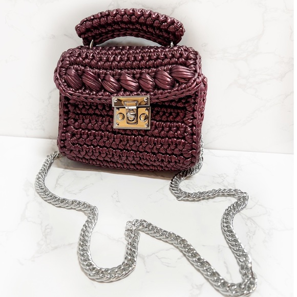 SEND AN OFFER 🌸 Braided Purse NWOT Vacation Travel Mini Bag Cruise Outdoor Vacay - Picture 3 of 4